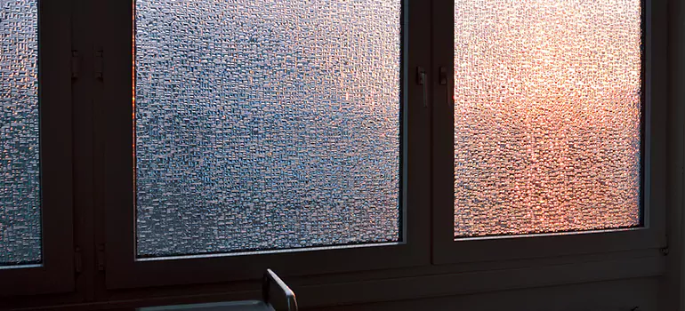 Frosted Glass Window Replacement in Pacifica, CA
