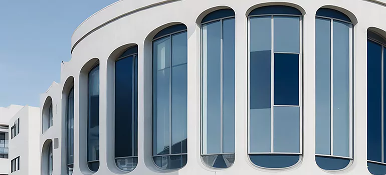 Geometric Window Curtains in Pacifica, CA