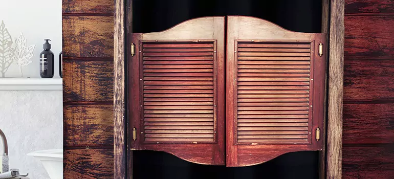 Installing Saloon Door Hinges in Pacifica, CA