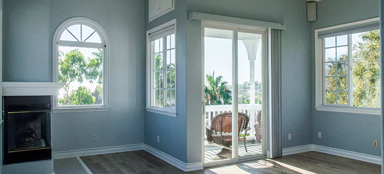 Tempered Glass Sliding Door inPacifica, CA