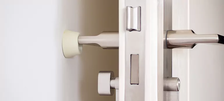 Half Moon Door Stop Installation in Pacifica, CA
