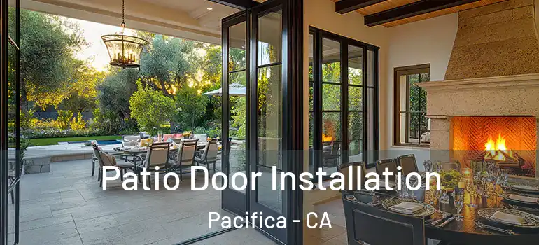  Patio Door Installation Pacifica - CA