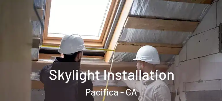  Skylight Installation Pacifica - CA